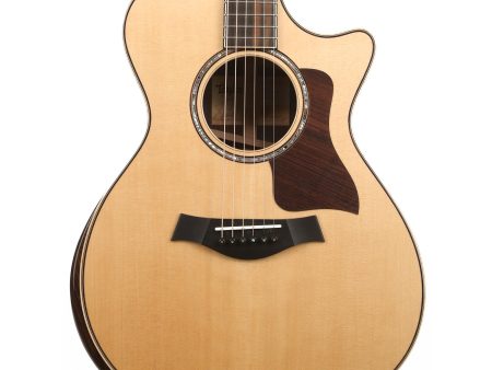 Taylor 812ce DLX V-Class Grand Concert Acoustic-Electric Natural Cheap