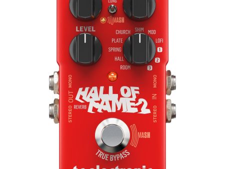 TC Electronic Hall of Fame 2 ReverbEffect Pedal For Cheap