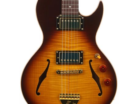 B&G Guitars Little Sister Crossroads Cutaway Tobacco Burst Sale