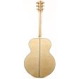 Gibson SJ-200 Acoustic-Electric Made 2 Measure Ebony Top Natural Back and Sides Hot on Sale