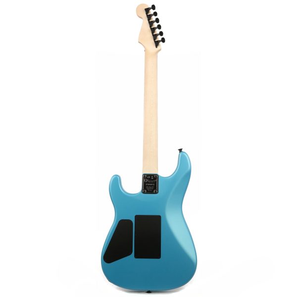 Charvel Custom Shop FU-Tone Loaded San Dimas Music Zoo Exclusive Satin Frost Blue For Sale