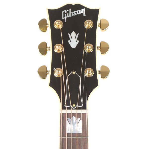 Gibson SJ-200 Ebony Double-Pickguards Acoustic-Electric Made 2 Measure Online Sale