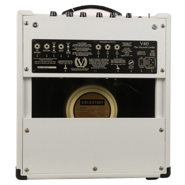 Victory Amplification V40 The Viscount Combo Amp White Limited Edition Online now