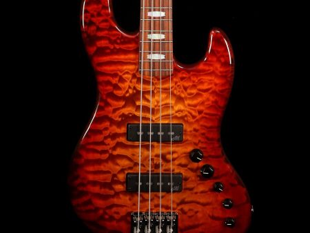 Spector Coda4 Dlx Quilted Maple Ultra Amber Gloss For Cheap