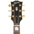 Gibson SJ-200 Acoustic-Electric Made 2 Measure Ebony Top Natural Back and Sides Sale