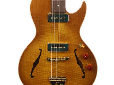 B&G Guitars Little Sister Crossroads Cutaway P-90 Honey Burst Online