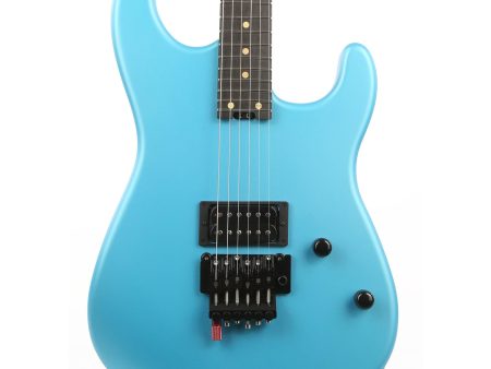 Charvel Custom Shop FU-Tone Loaded San Dimas Music Zoo Exclusive Satin Frost Blue For Sale