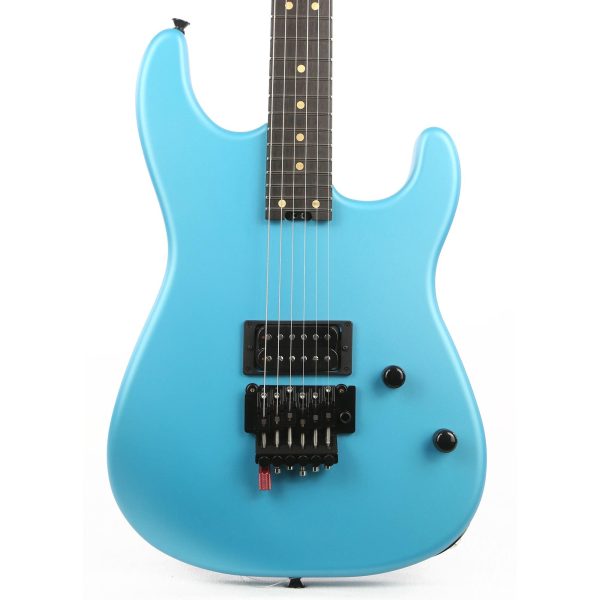 Charvel Custom Shop FU-Tone Loaded San Dimas Music Zoo Exclusive Satin Frost Blue For Sale