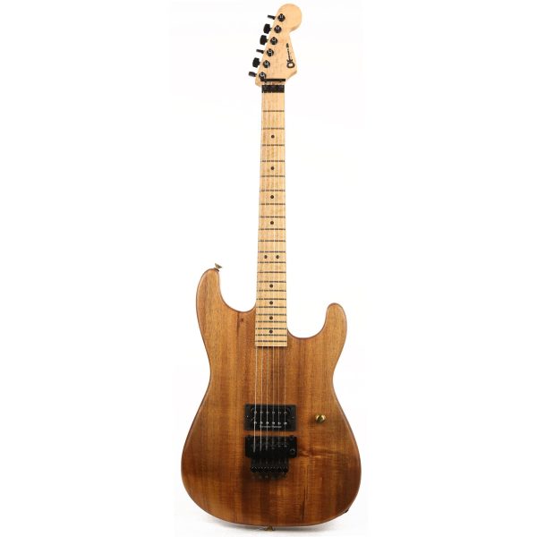 Charvel Custom Shop San Dimas Koa Natural Series Oil Finish Music Zoo Exclusive 2007 Hot on Sale