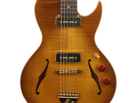 B&G Guitars Little Sister Crossroads Cutaway P-90 Honey Burst Sale