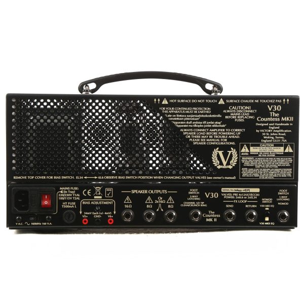 Victory Amplification V30 The Countess MKII Amplifier Hot on Sale