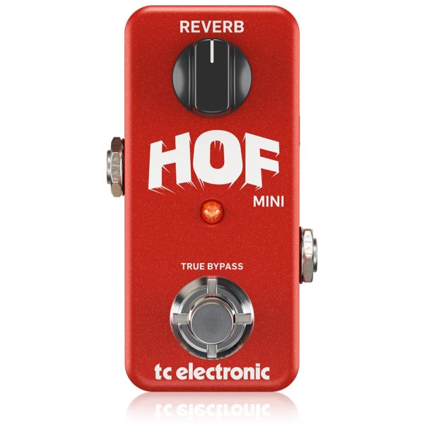 TC Electronic Hall of Fame Mini Reverb Effect Pedal For Sale