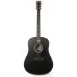 Martin DX Johnny Cash Acoustic-Electric Jett Black 2019 Online