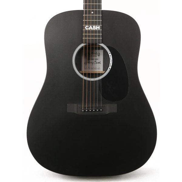 Martin DX Johnny Cash Acoustic-Electric Jett Black 2019 Online