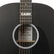 Martin DX Johnny Cash Acoustic-Electric Jett Black 2019 Online