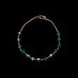 Emerald Crystal Bead Bracelet Online Sale