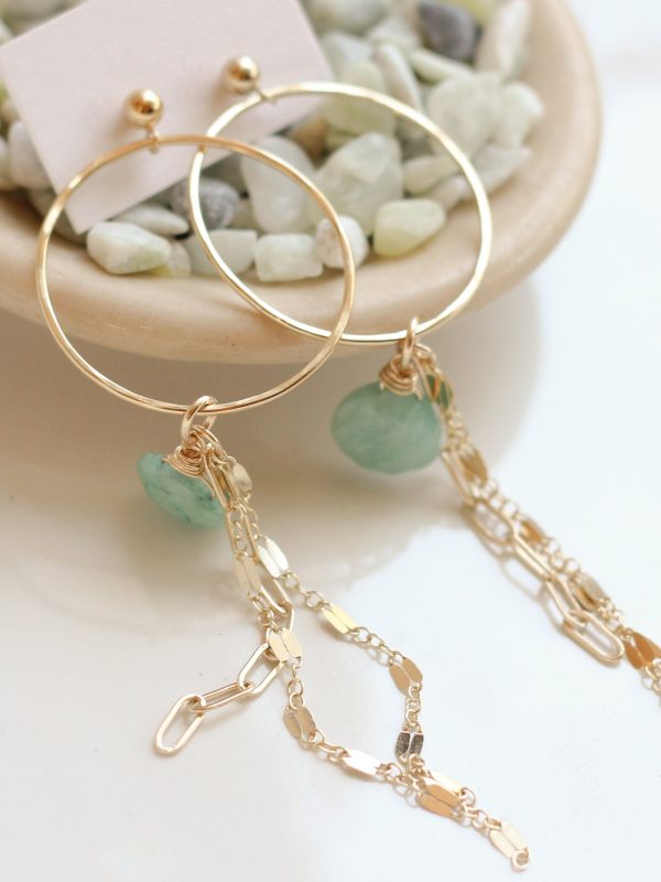 Dangle Hoop Earrings Fashion