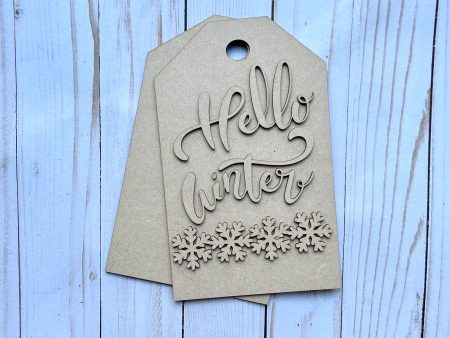 Kids Crafting Kit - Winter Tags Hot on Sale