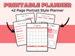 Ultimate Printable Calendar and Organization Bundle Sale