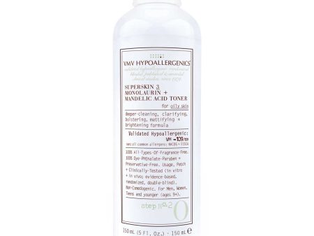 Superskin 3 Monolaurin + Mandelic Acid Toner for Oily Skin Online now