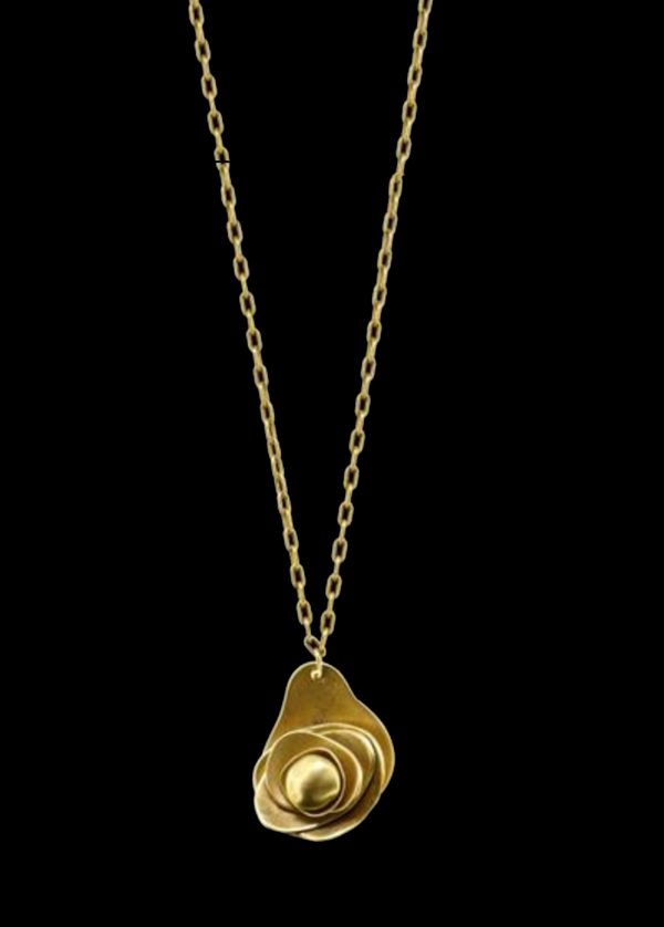 Cabbage Rose Pendant Necklace Online Hot Sale