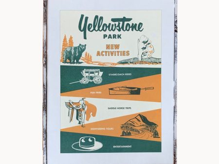 Yellowstone National Park Framed Print Fashion