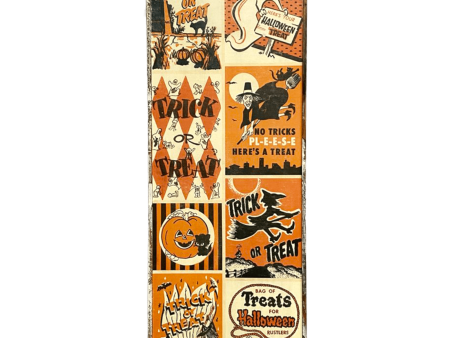 Halloween Trick or Treat Bag Framed Poster- Medium Fashion