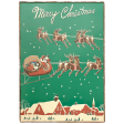 Merry Christmas Santa s Sleigh Ride Framed Poster Sale