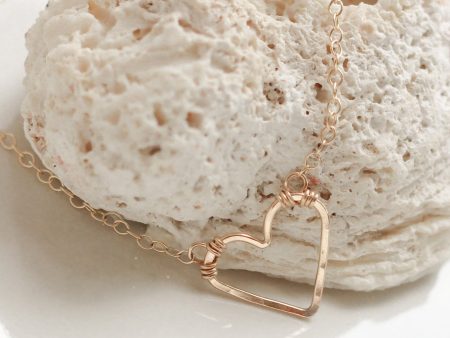 Wrapped Heart Necklace Online Hot Sale