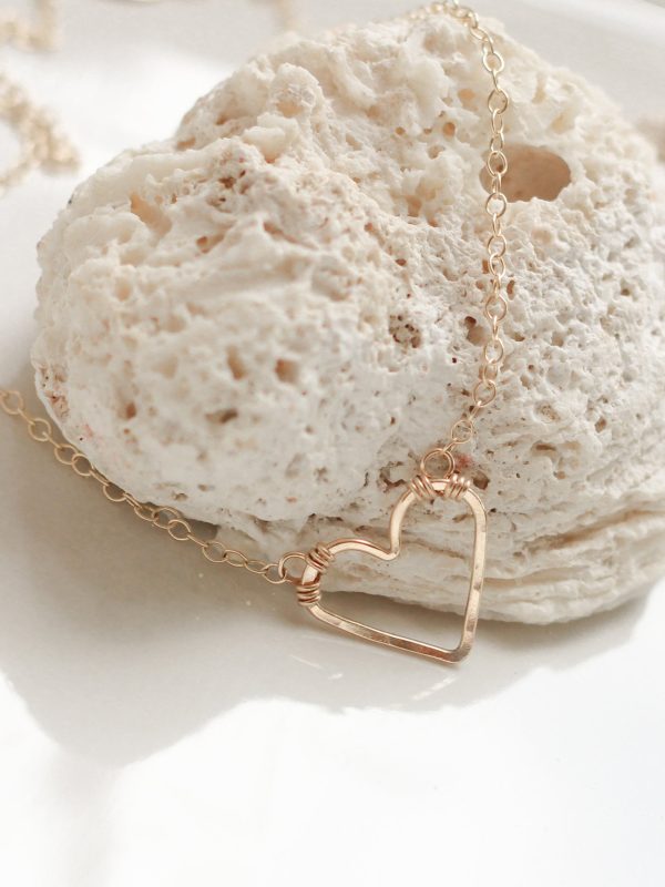 Wrapped Heart Necklace Online Hot Sale