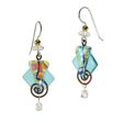 Fused Swirl Earrings on Sale