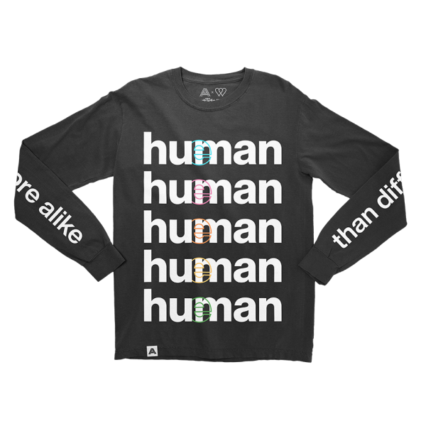 Hu(e)man Repeat Long-Sleeve Tee Discount