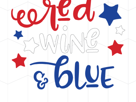 Patriotic Wine Glass Decal Sale