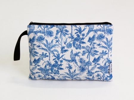 OVERSIZED WRISTLET POUCH TOILE Fashion