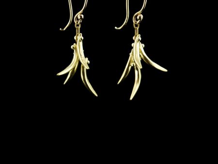 Backwards Tusks Earring For Sale