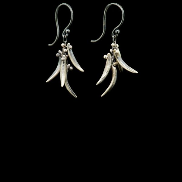 Backwards Tusks Earring For Sale