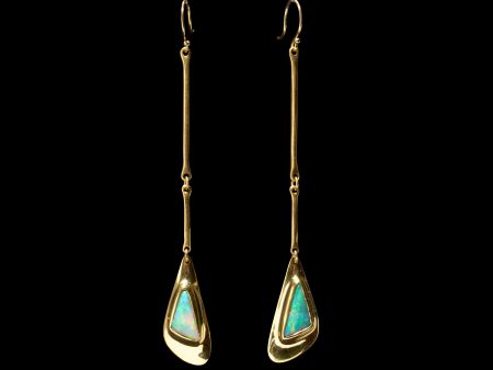 Opal Cast Line Earring Online Sale