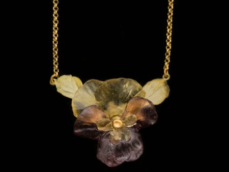 Pansy Leaf Pendant Sale