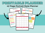 Ultimate Printable Calendar and Organization Bundle Sale