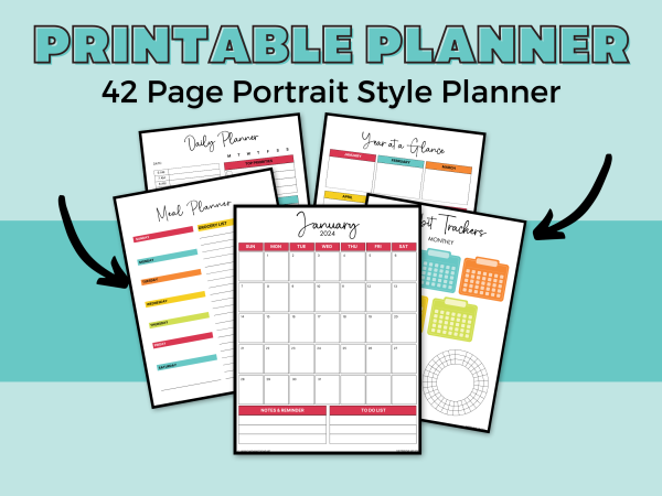 Ultimate Printable Calendar and Organization Bundle Sale