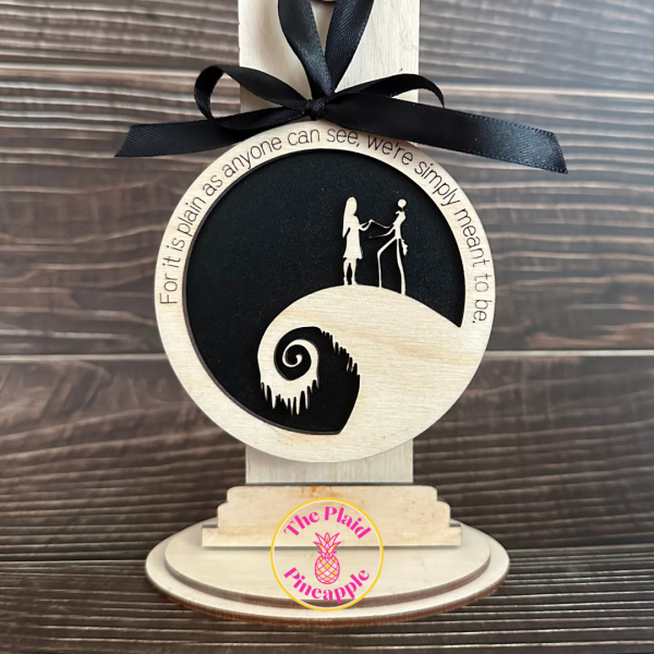 Jack & Sally Ornament For Discount