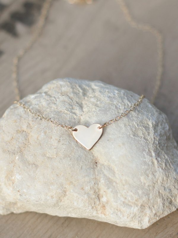 Little Heart Choker Necklace Cheap