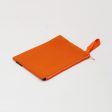 OVERSIZED WRISTLET POUCH BURNT ORANGE For Sale