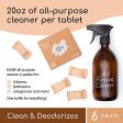 KAME All Purpose Cleaner Refill Tablets - 6 Pack - Multipurpose Cleaner Spray for Kitchen & Bathroom - 20 fl oz Per Tablet Sale