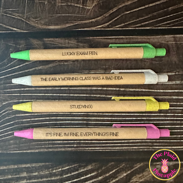 Eco Friendly Pen Set - College Student Cheap