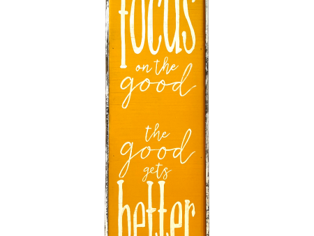 Focus on the Good on Sale