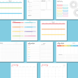 2025 Printable Calendar and Organization Bundle Supply