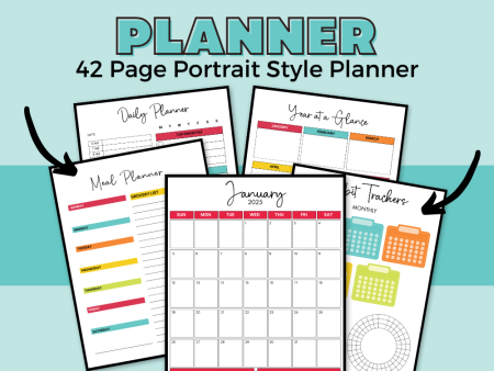 2025 Ultimate Printable Calendar and Organization Bundle Fashion