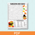 Printable Thanksgiving Activity Bundle on Sale