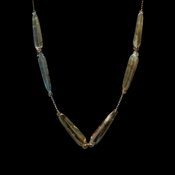 Small Ancient Roman Link Stone Necklace Online Hot Sale